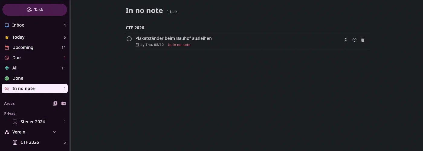 The “No longer in the note” footer